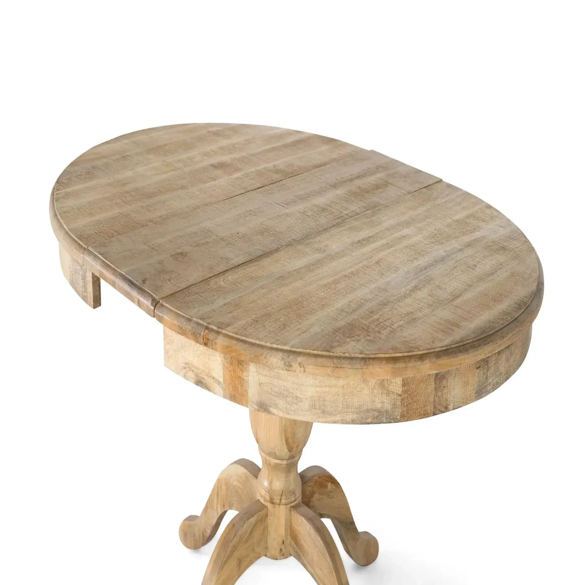 Voir la diapositive 3 : GINER Y COLOMER SL Tables à manger en bois de manguier 120 - 150 cm style rustique moderne