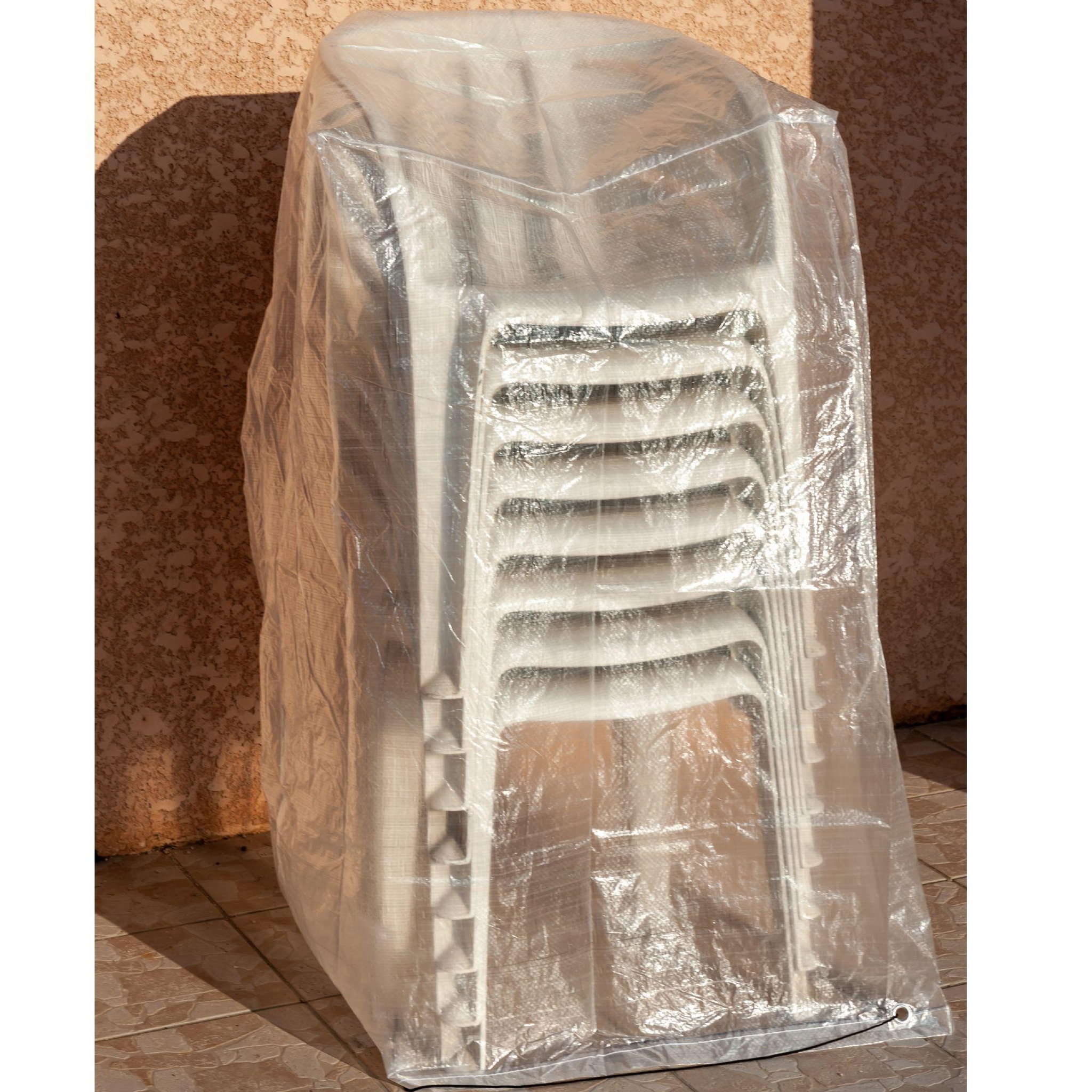 Voir la diapositive 2 : WERKAPRO Housse de chaise  70x70x110cm  werka pro