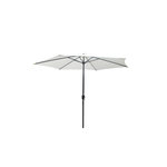 CONCEPT USINE Parasol droit rond diamètre 3 m écru PORTOFINO