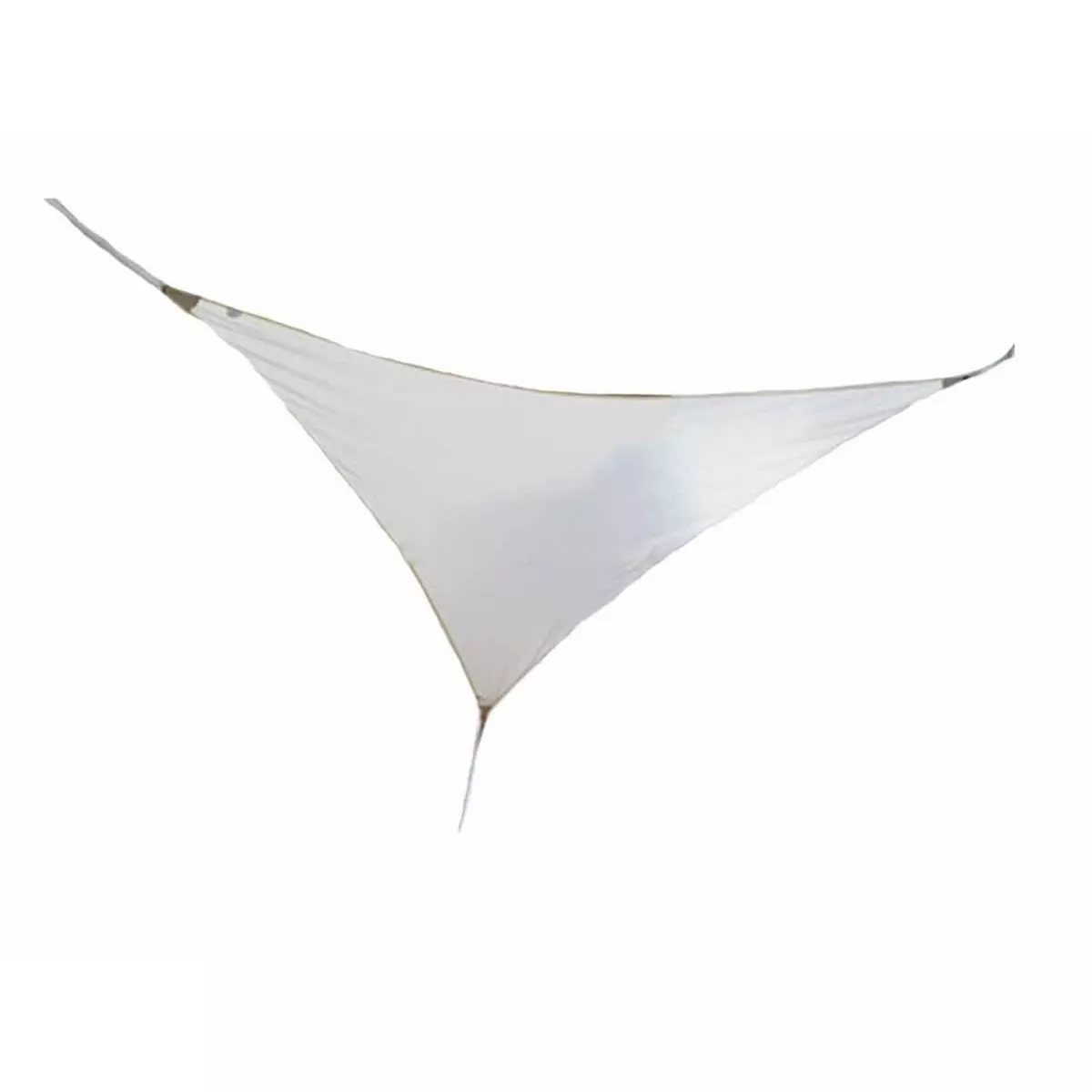 Jardiline Voile d'ombrage triangulaire SERENITY 3,60 x 3,60 x 3,60 m - Blanc - Jardiline