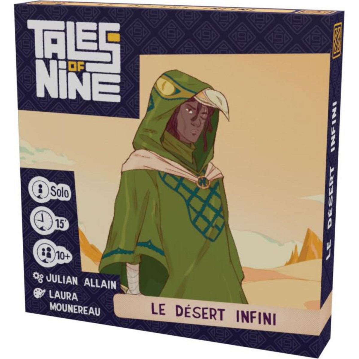 Asmodee Jeu d enquête Asmodee Tales of Nine 3 Le Désert Infini