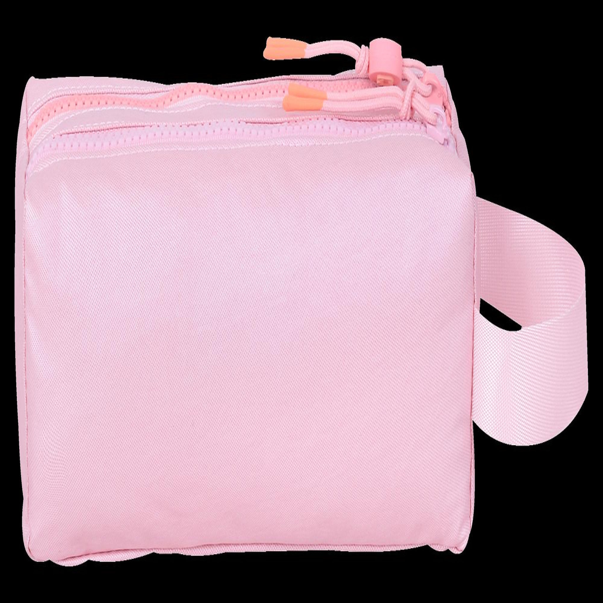 Voir la diapositive 3 : Bagtrotter MARSHMALLOW - Trousse scolaire double compartiment PLATINUM - Rose irisé - Fille
