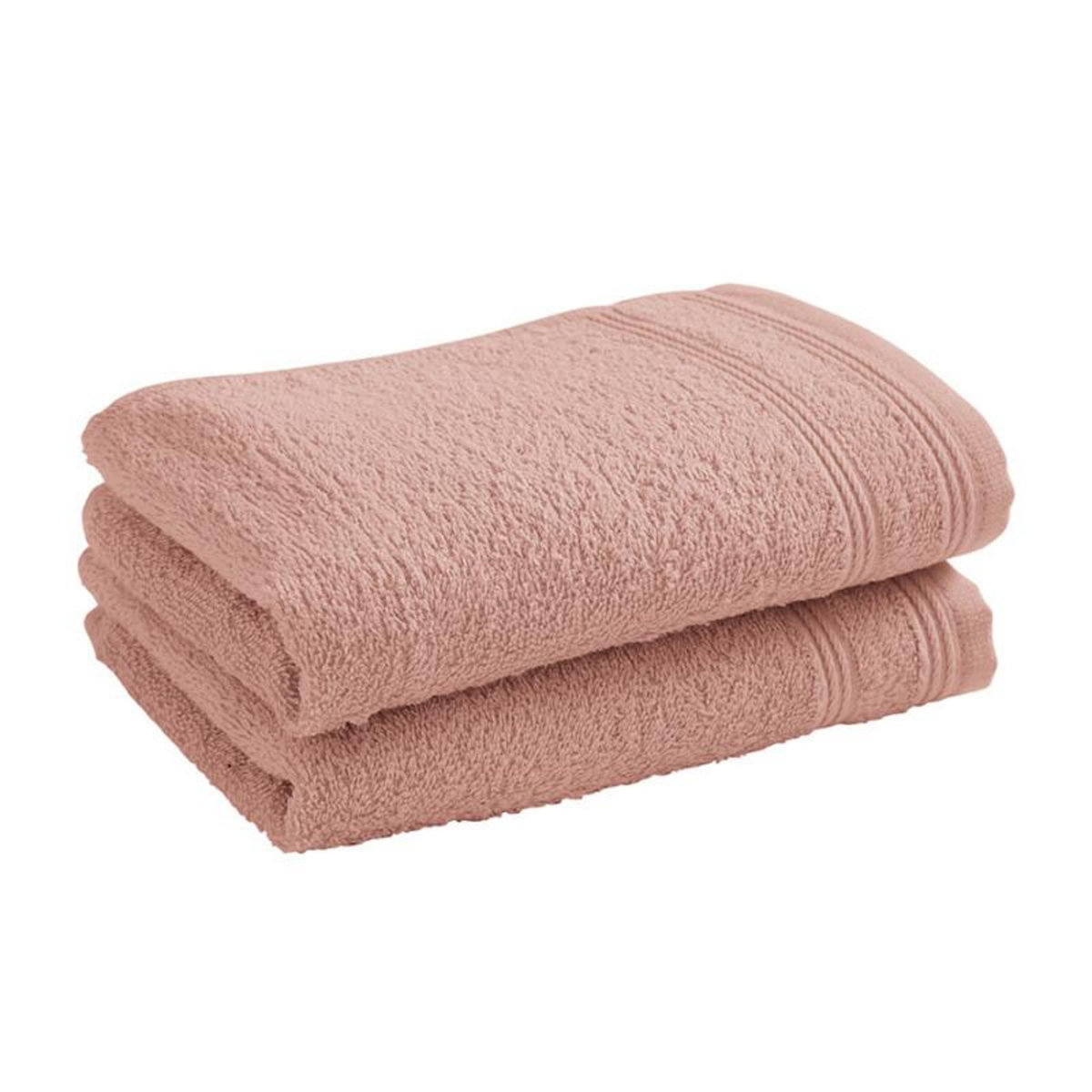 COTON PUR Lot de 2 serviettes invité  Spa  30 x 50 cm / 400 gr/m² -  - Lot de 2 Serviettes invité 30 x 50 cm