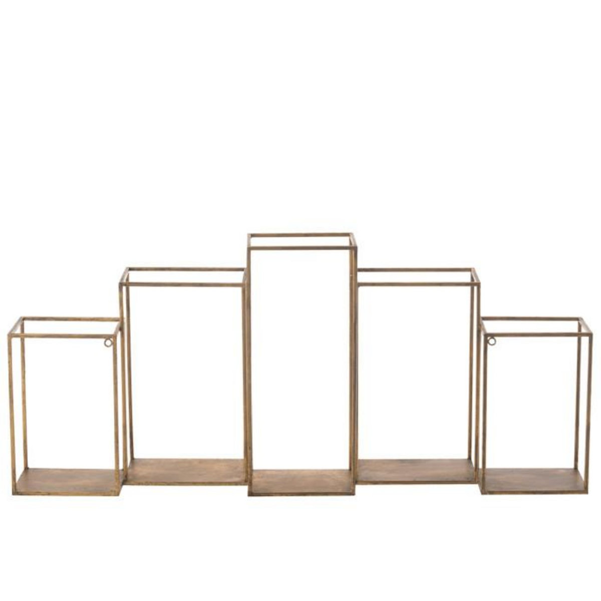 Paris Prix Étagère Design en Métal  Multiple  93cm Or