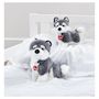 Voir la diapositive 4 : Trudi Peluche chien husky marcus s