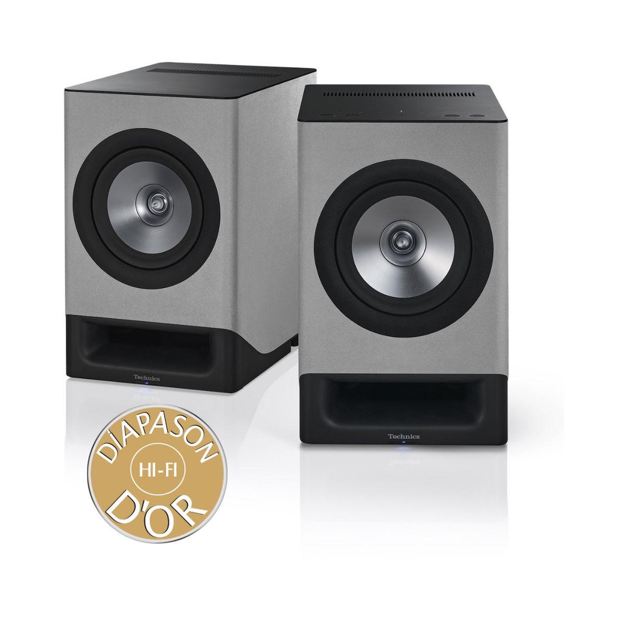 Voir la diapositive 2 : TECHNICS Enceinte bibliothèque active SC-CX700E-H