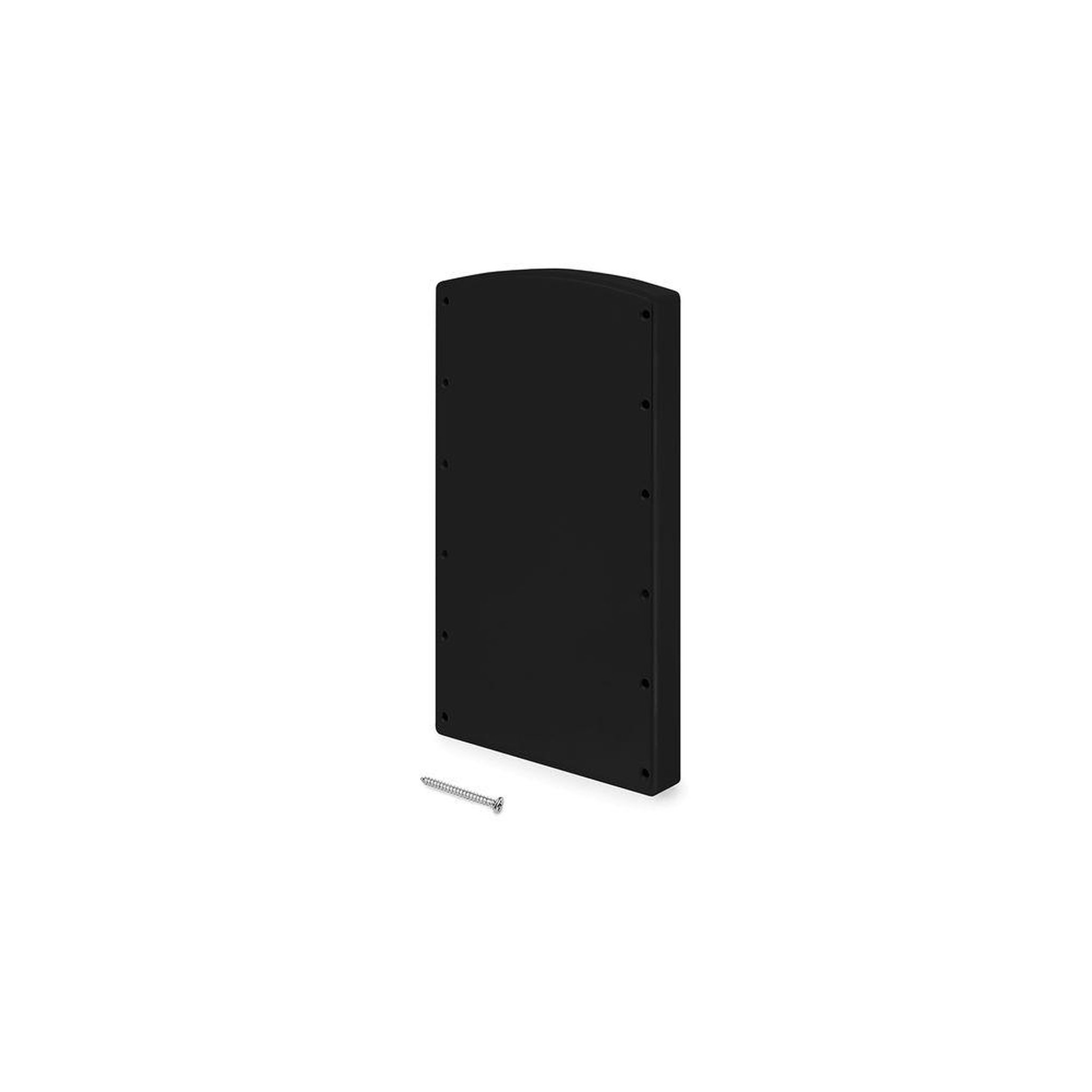 EMUCA SRL Accessoire latéral pour penderie rabattable pour armoire Hang, Plastique noir