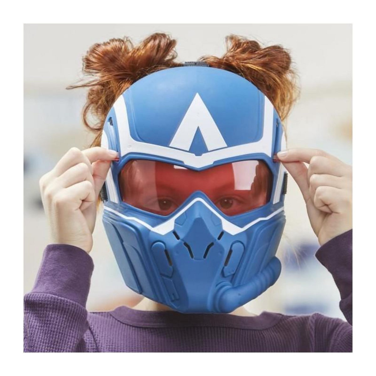 Marvel Masque Marvel Captain America Bleu