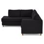 Voir la diapositive 5 : LISA DESIGN Jake - canapé déhoussable d'angle gauche 5 places en tissu