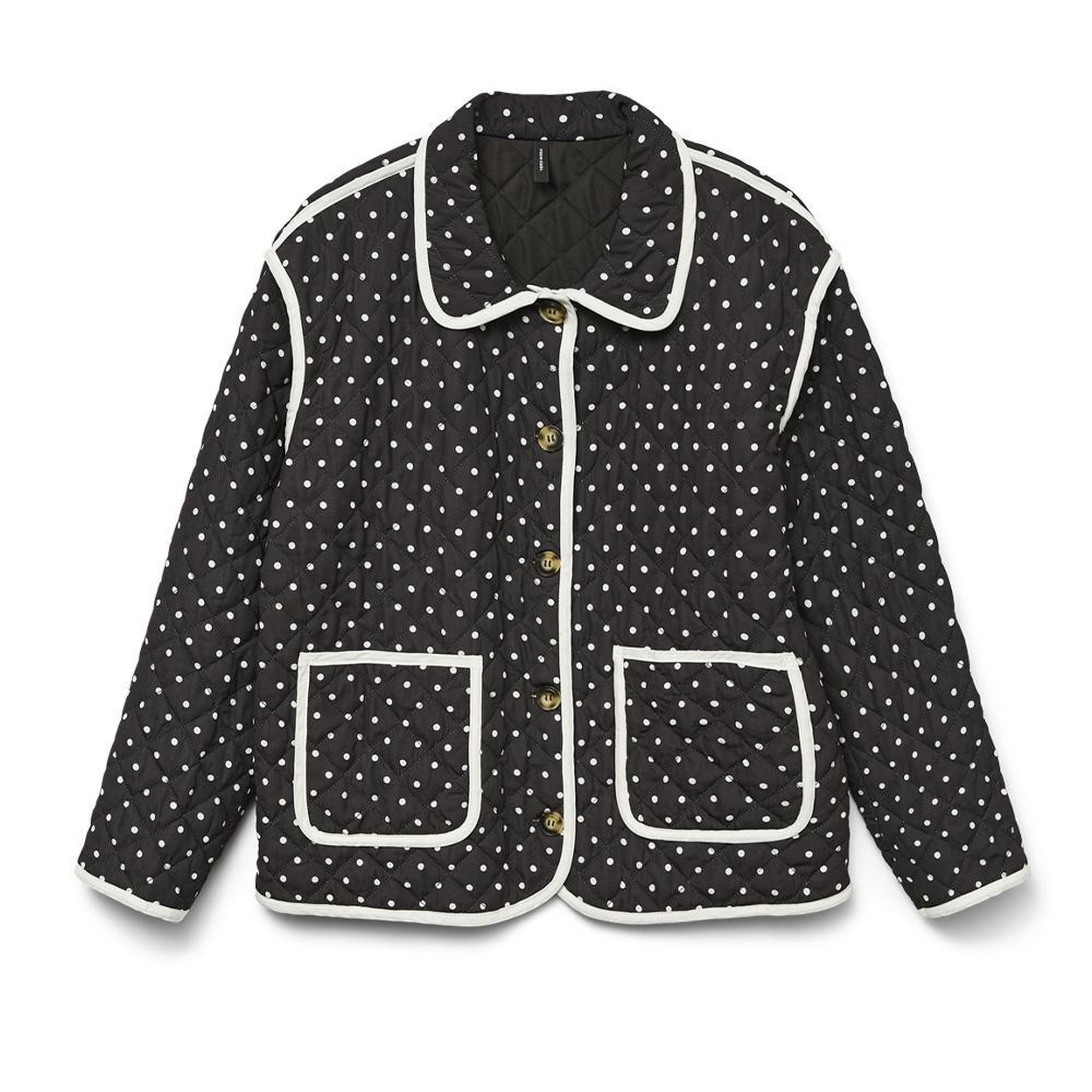 Voir la diapositive 5 : Vero Moda Veste  à Pois Femme Vero Moda Anne