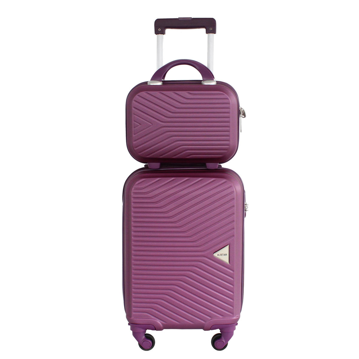 Alistair Valise Cabine 50 cm et Vanity XS Alistair - Collection Iron - 4 roues - ABS ultra résistant