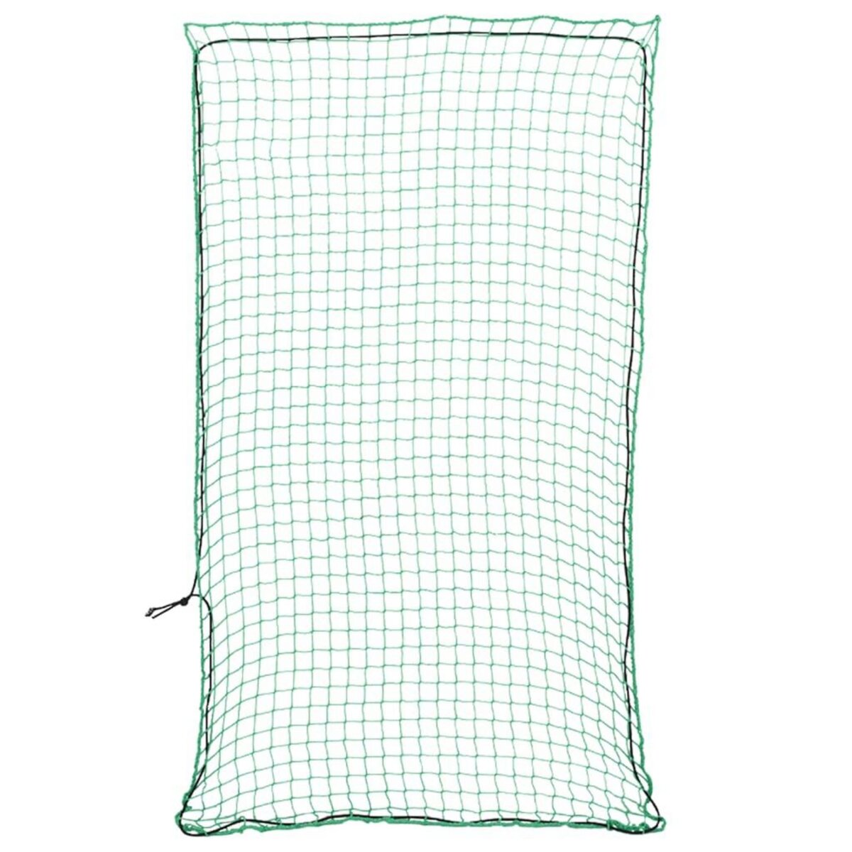 VIDAXL Filet pour remorque avec corde elastique vert 5x3 m PP