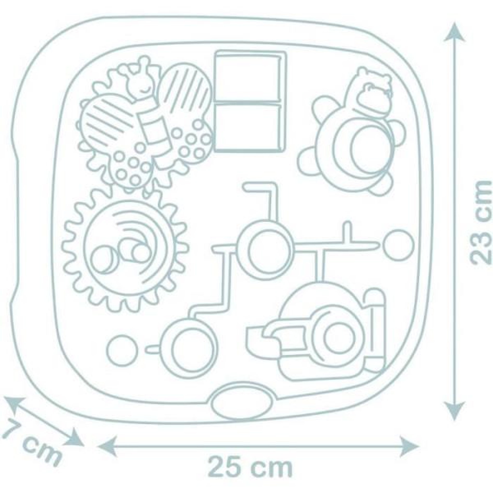 Voir la diapositive 3 : SMOBY SMOBY - Little SMOBY - LS Tablette d'Activités - 1er âge