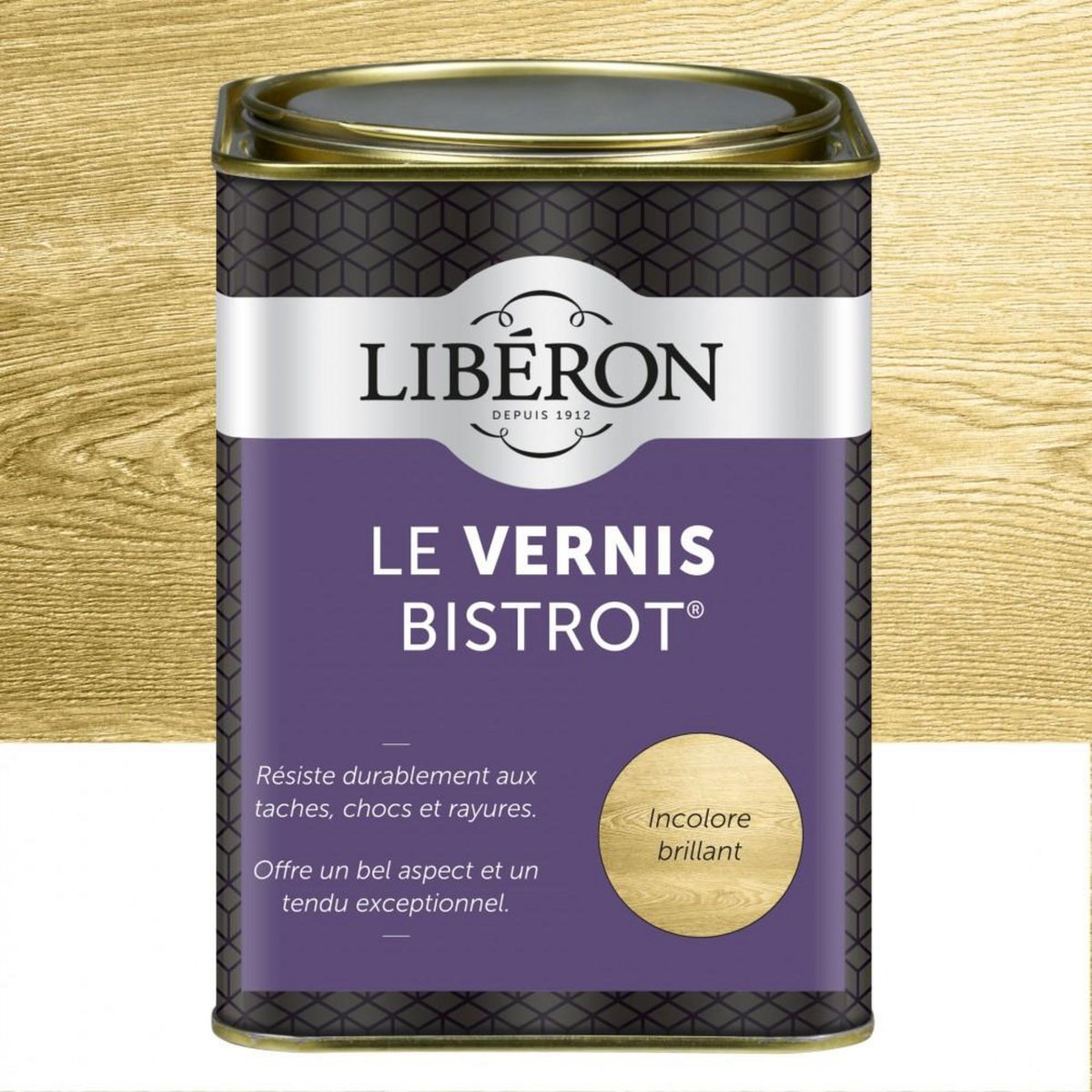 Liberon Vernis meuble et objet Bistrot® LIBERON, incolore satiné, 1l