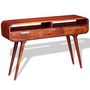Voir la diapositive 5 : VIDAXL Table console Bois massif 120x30x75 cm