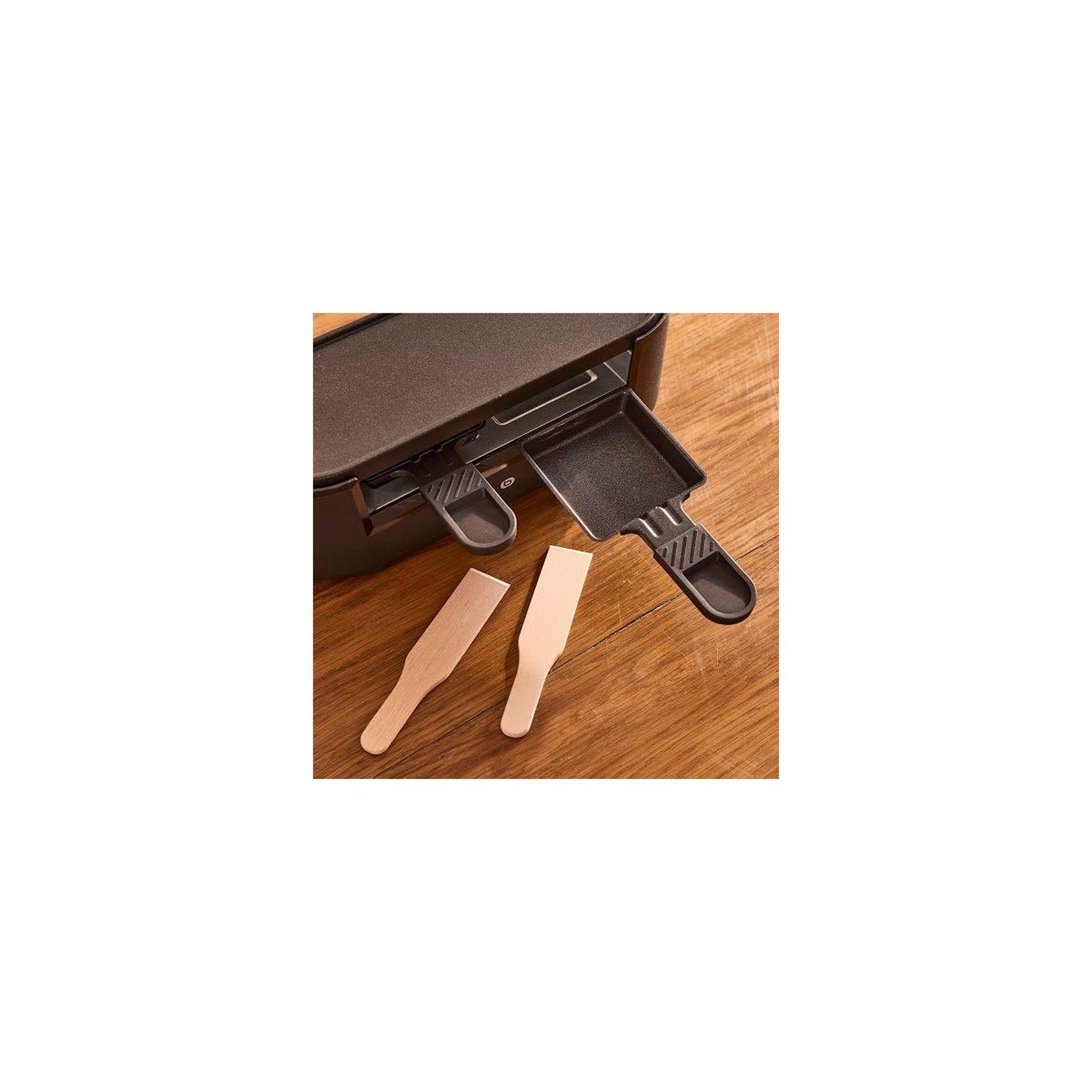Voir la diapositive 4 : ESSENTIEL B Raclette ERMD4 Multiplug Noire