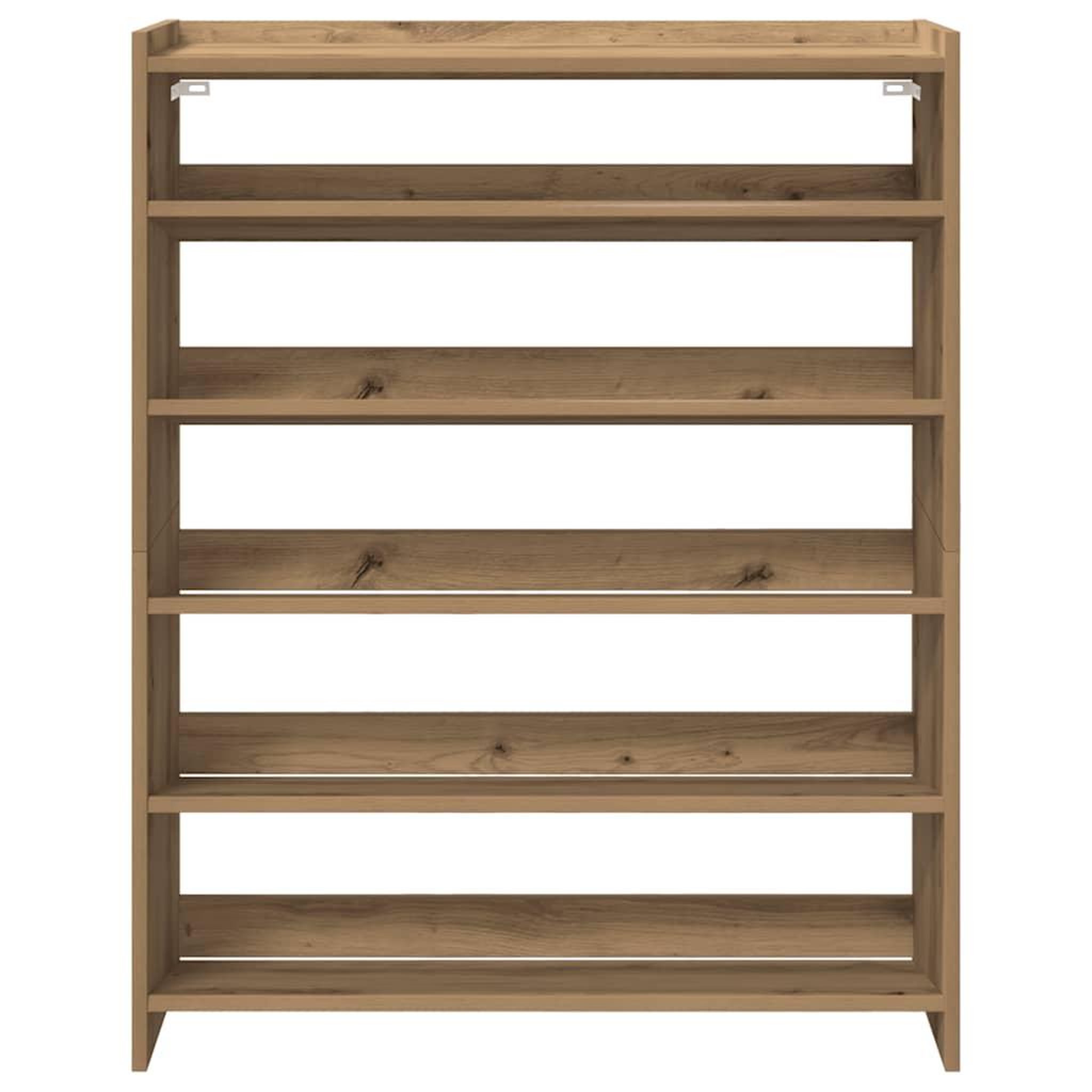 Voir la diapositive 4 : VIDAXL Etagere a chaussures chene artisanal bois d'ingenierie