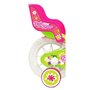 Voir la diapositive 2 : Vélo enfant - Modèle 12'' Pink Bloom pour enfant de 85 à 100 cm - 1 Frein - Panier avant - Porte poupée arrière et roues bâtons