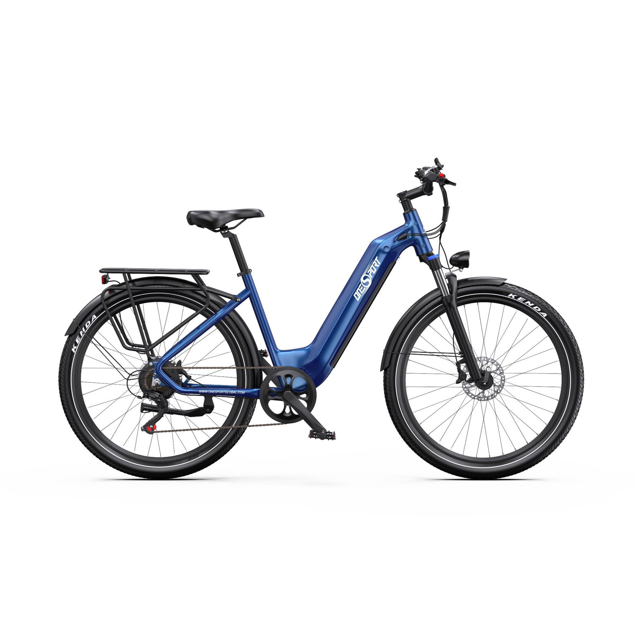 Voir la diapositive 1 : ONESPORT Vélo électrique urbain OneSport OT05 27,5