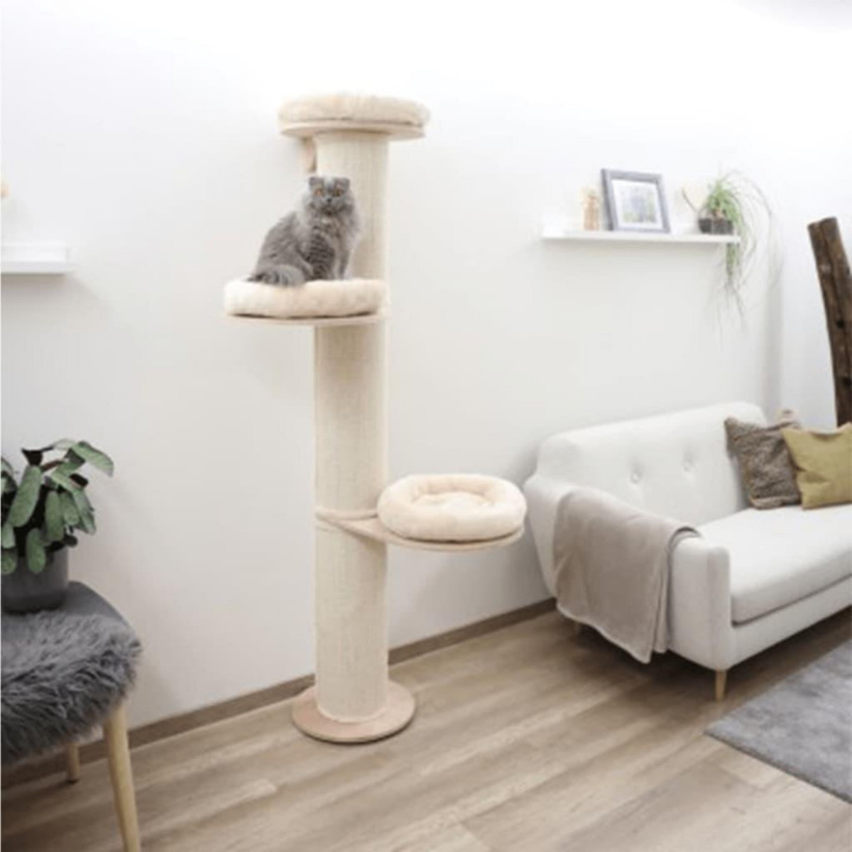 KERBL Kerbl Arbre a chats Dolomit Tower 187 cm Beige