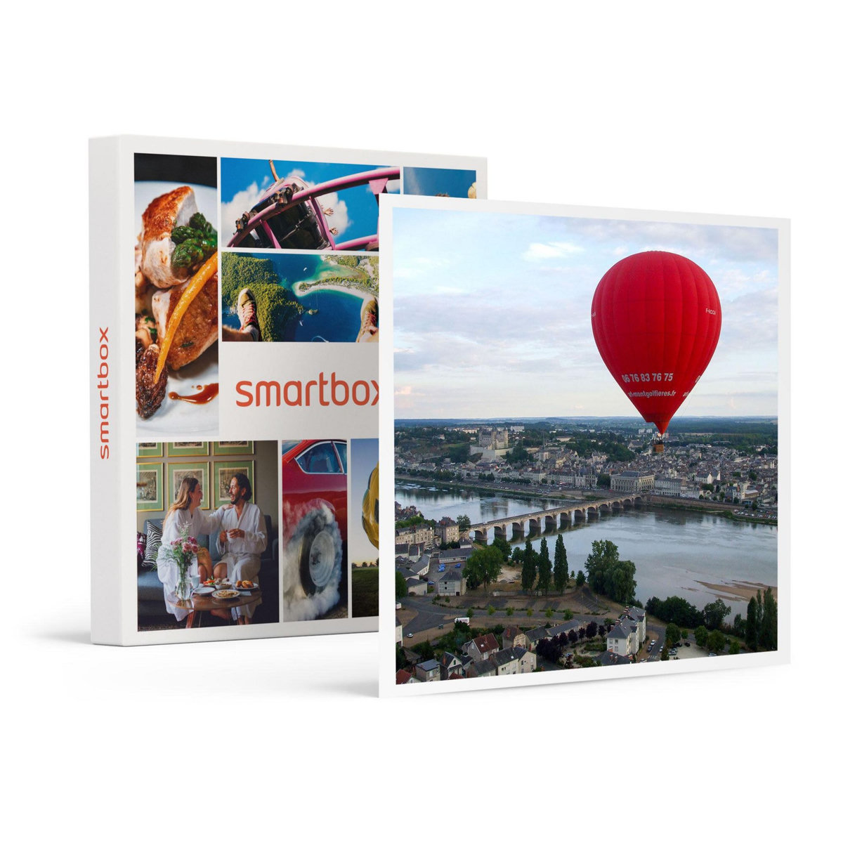 Smartbox Vol en montgolfière au-dessus du château de Saumur - Coffret Cadeau Sport & Aventure