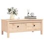 Voir la diapositive 4 : VIDAXL Table basse 100x50x40 cm Bois massif de pin