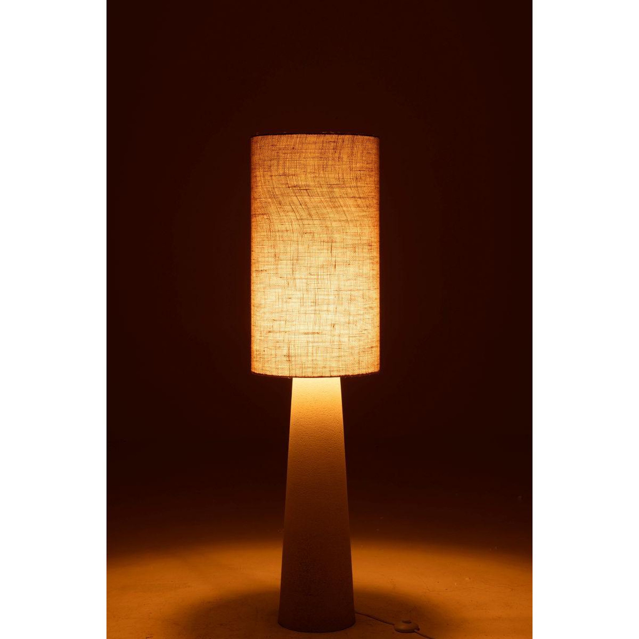Voir la diapositive 3 : J-LINE Lampadaire design  ava  140cm naturel