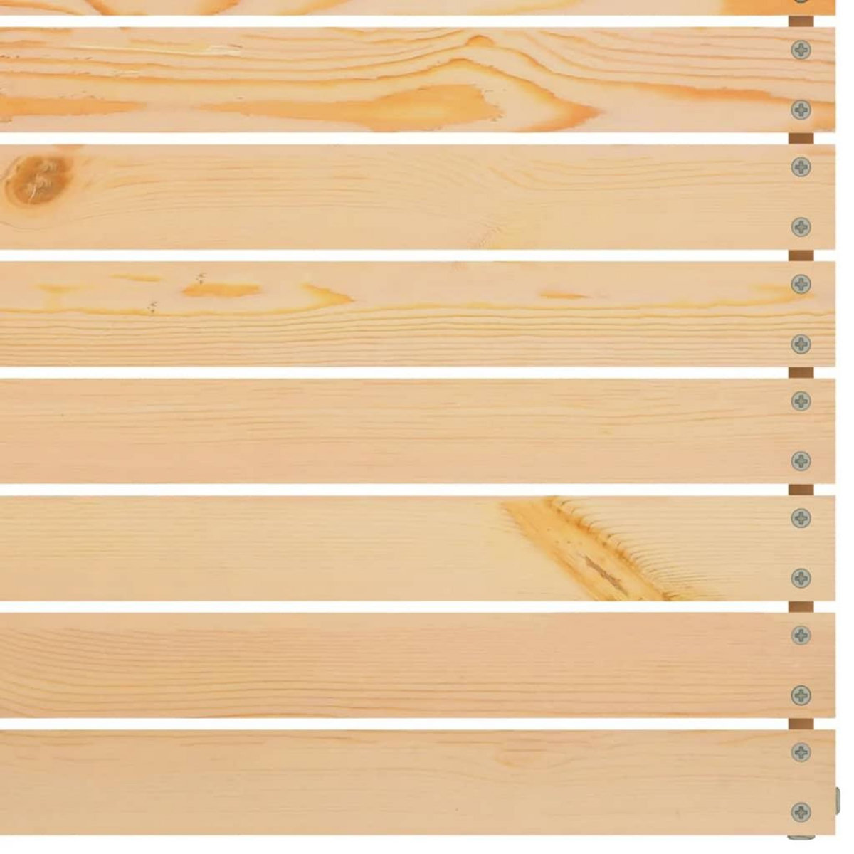 VIDAXL Canapes d'angle de jardin 2 pcs Bois de pin massif