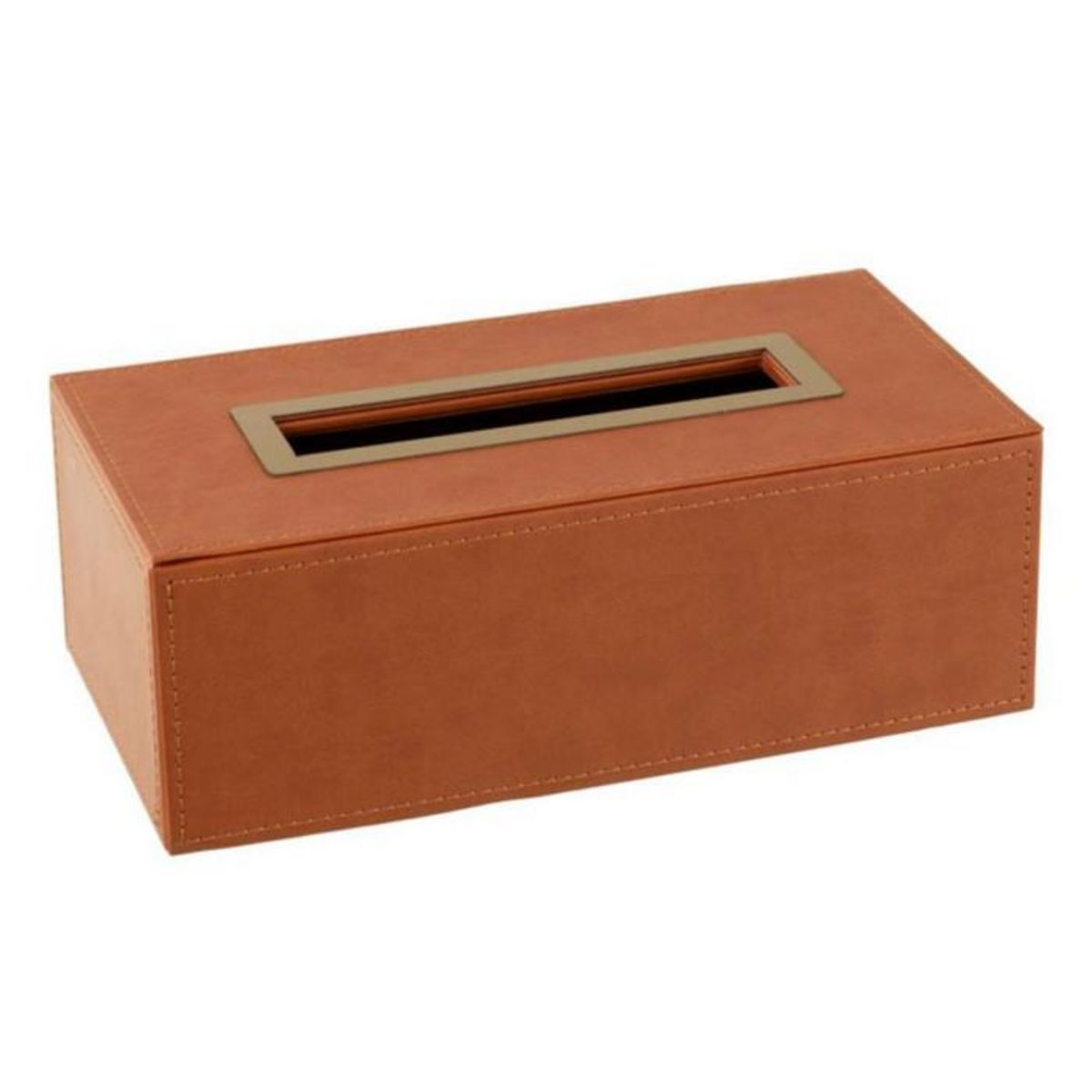 Paris Prix Boîte à Mouchoirs  Ezra  25cm Cognac