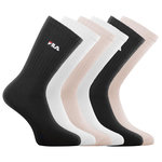 FILA Lot de 6 paires de chaussette Tennis homme Cookies. Coloris disponibles : Marron