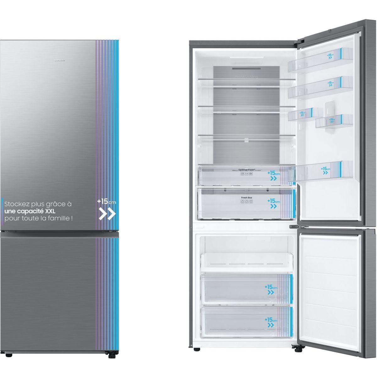 Samsung Réfrigérateur combiné RB53DG703DS9