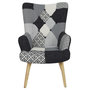 Voir la diapositive 4 : TOILINUX Fauteuil Helsinki Patchwork