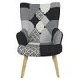 Voir la diapositive 4 : TOILINUX Fauteuil Helsinki Patchwork
