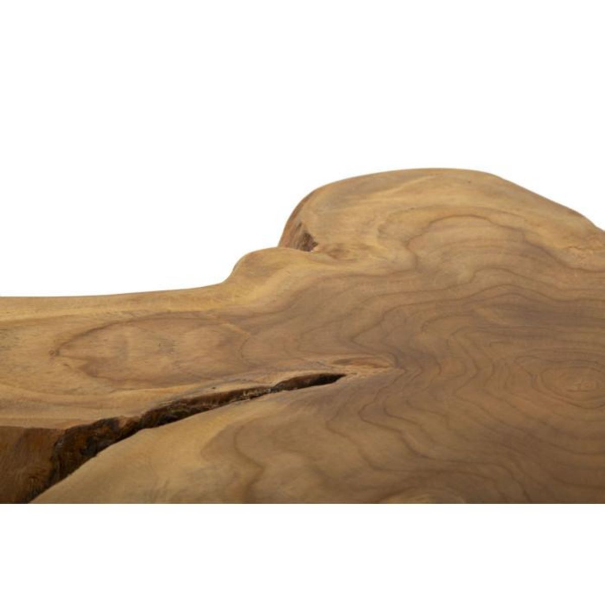 Paris Prix Table d'Appoint en Bois  Bintang  50cm Naturel