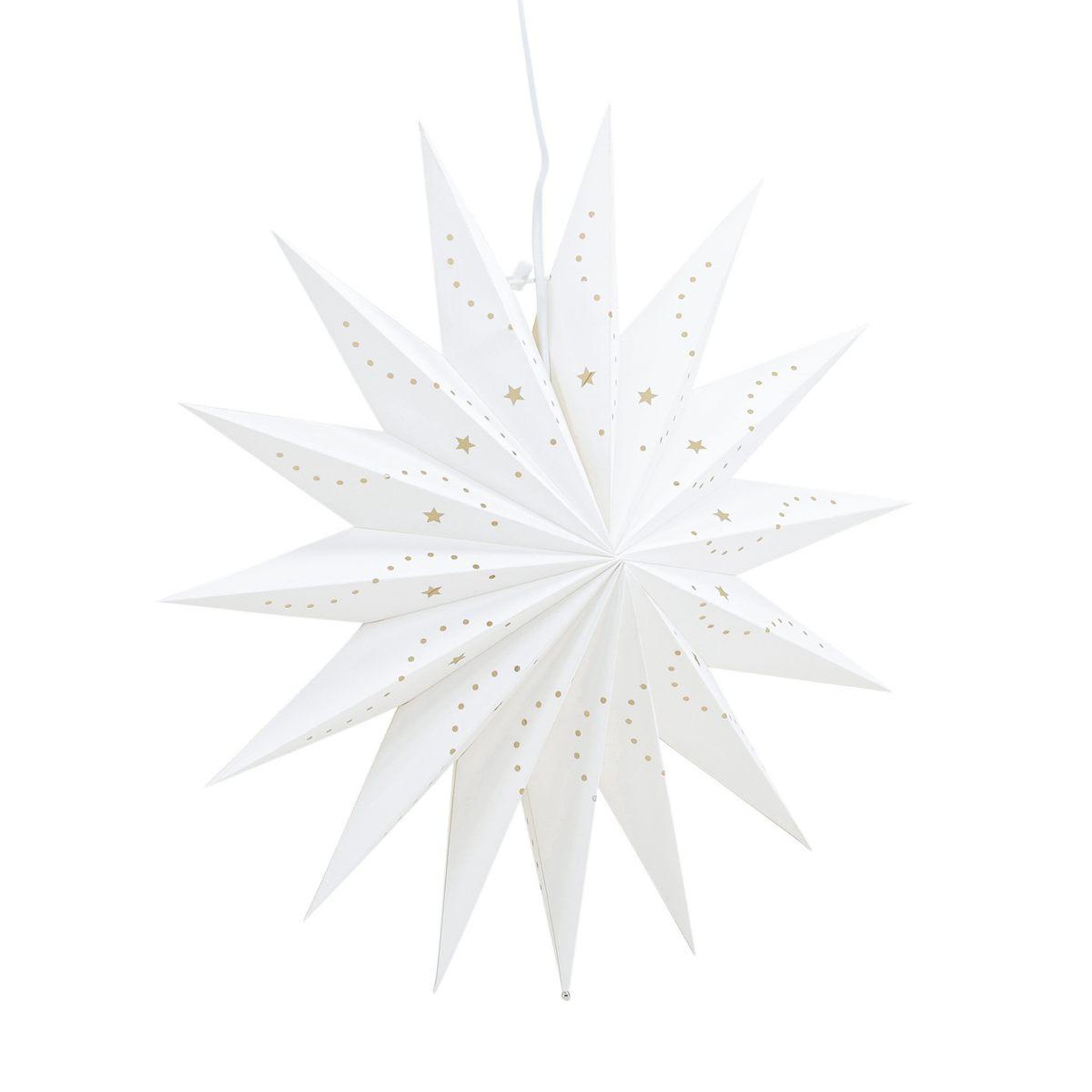 Paris Prix Lampe Suspension Déco  Lindvallen  51cm Blanc