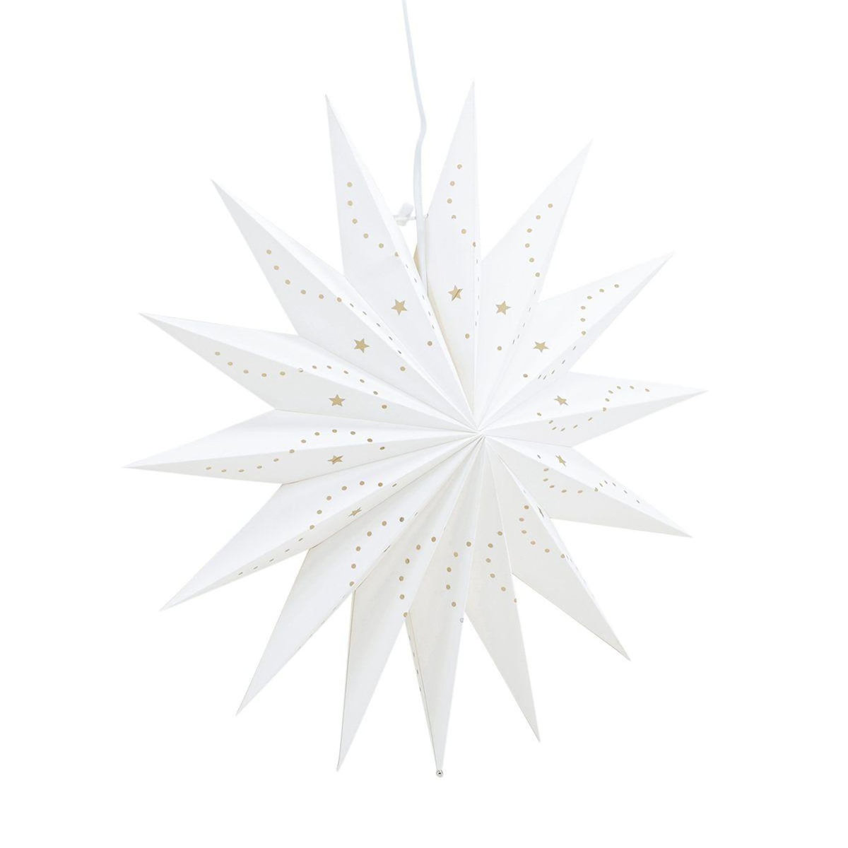 Paris Prix Lampe Suspension Déco  Lindvallen  51cm Blanc