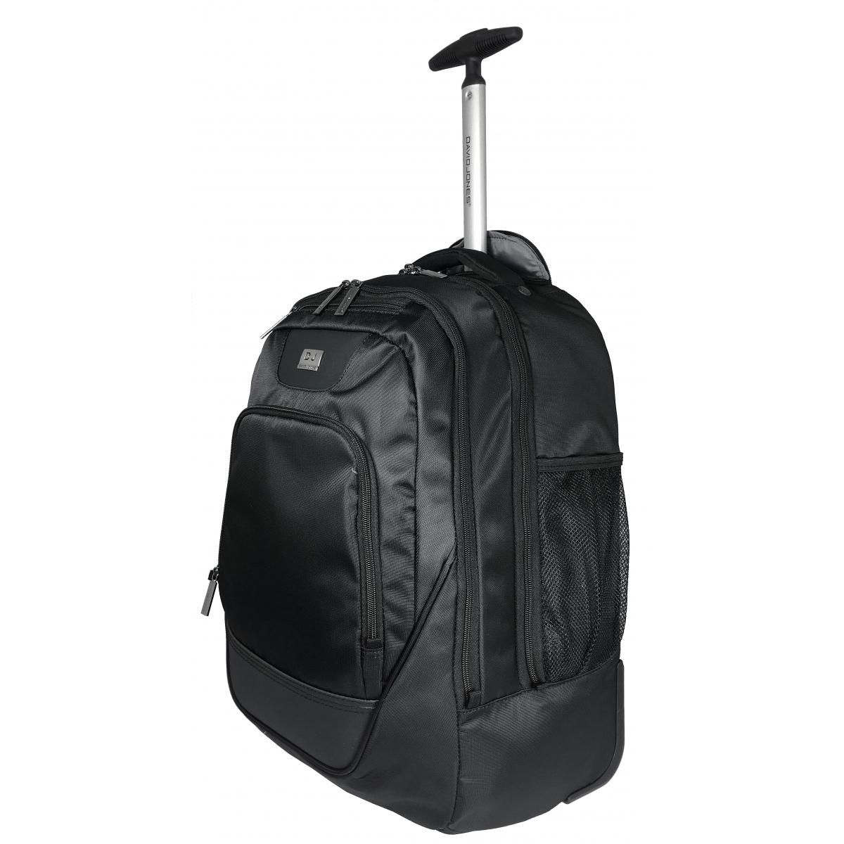 David Jones Sac à dos à roulettes porte-ordinateur 15.6