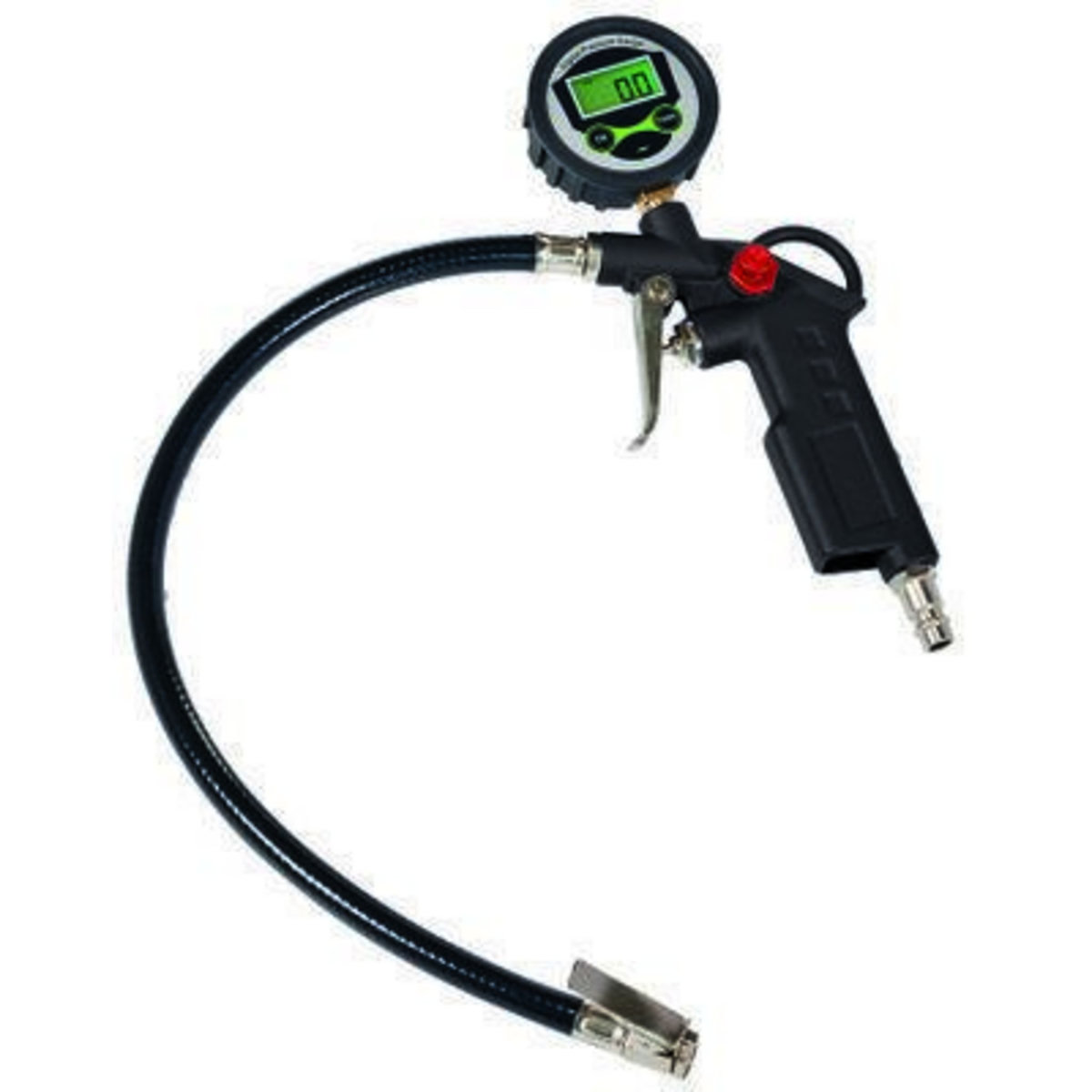 Einhell Jauge de pression des pneus numérique 0,277 kg - 13 bar - Longueur du tuyau 40 cm