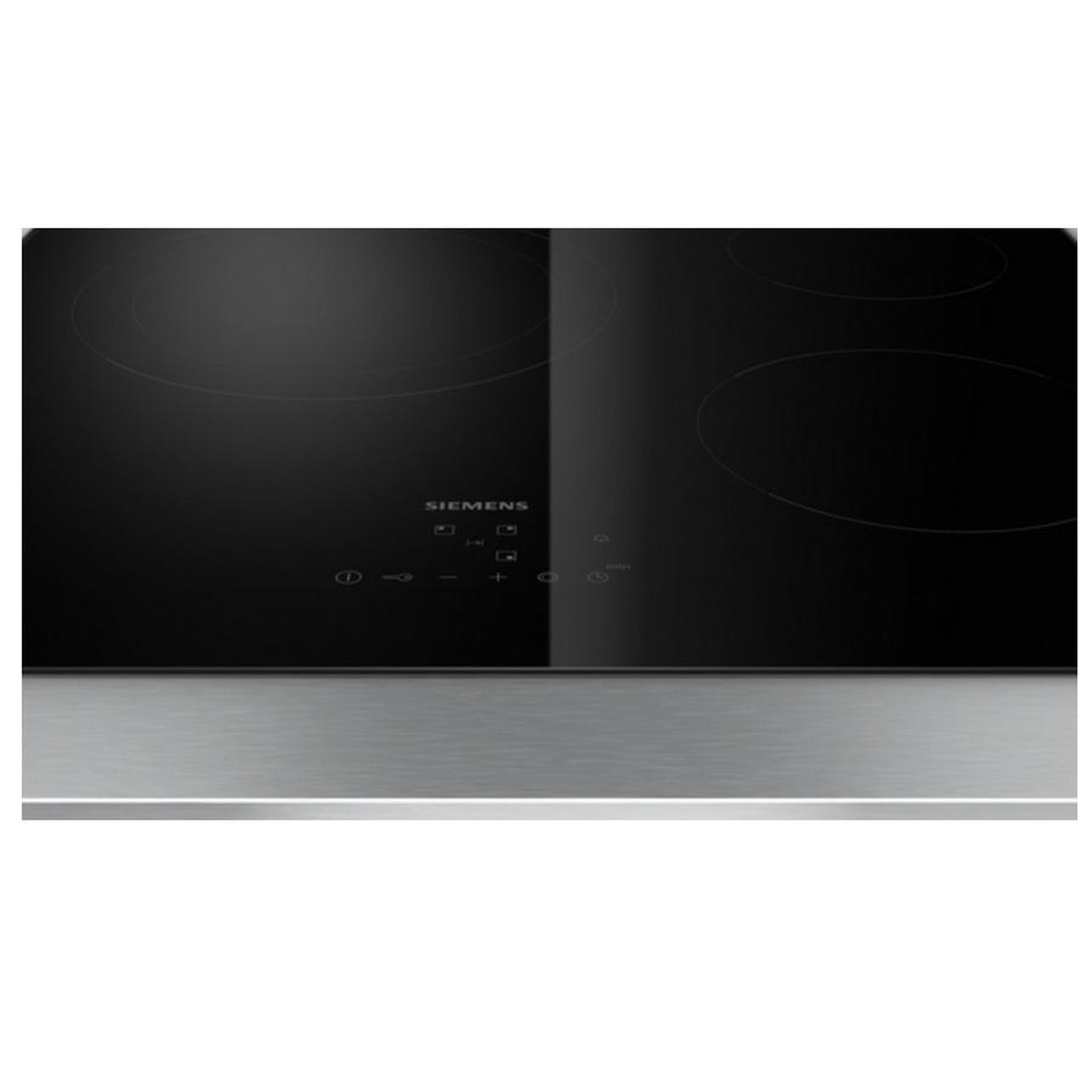 Voir la diapositive 2 : Siemens Table de cuisson vitrocéramique 60cm 3 feux 5700w noir - ET61RBKB8E