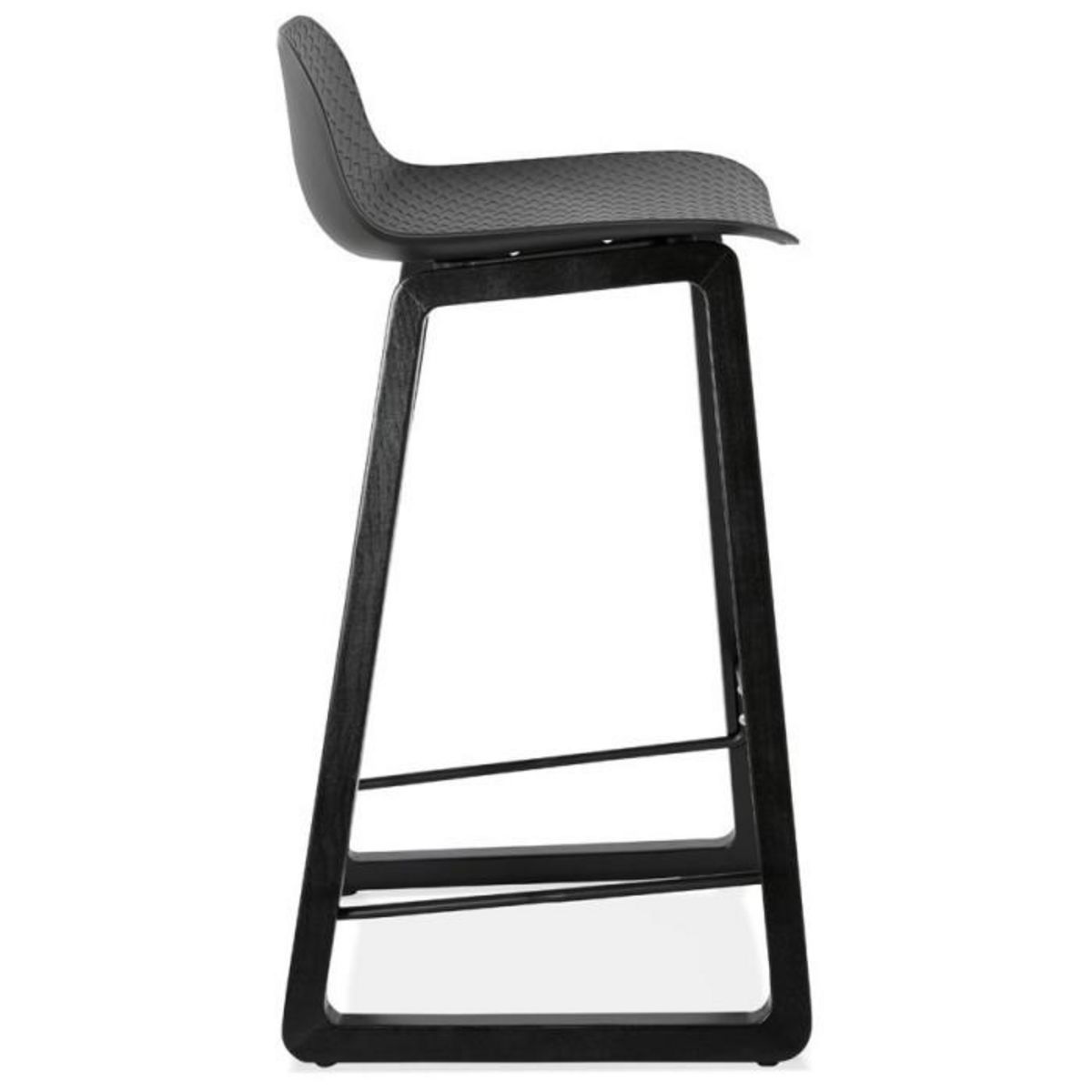 Paris Prix Tabouret de Bar Design  Toki  87cm Noir