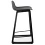 Voir la diapositive 3 : Paris Prix Tabouret de Bar Design  Toki  87cm Noir