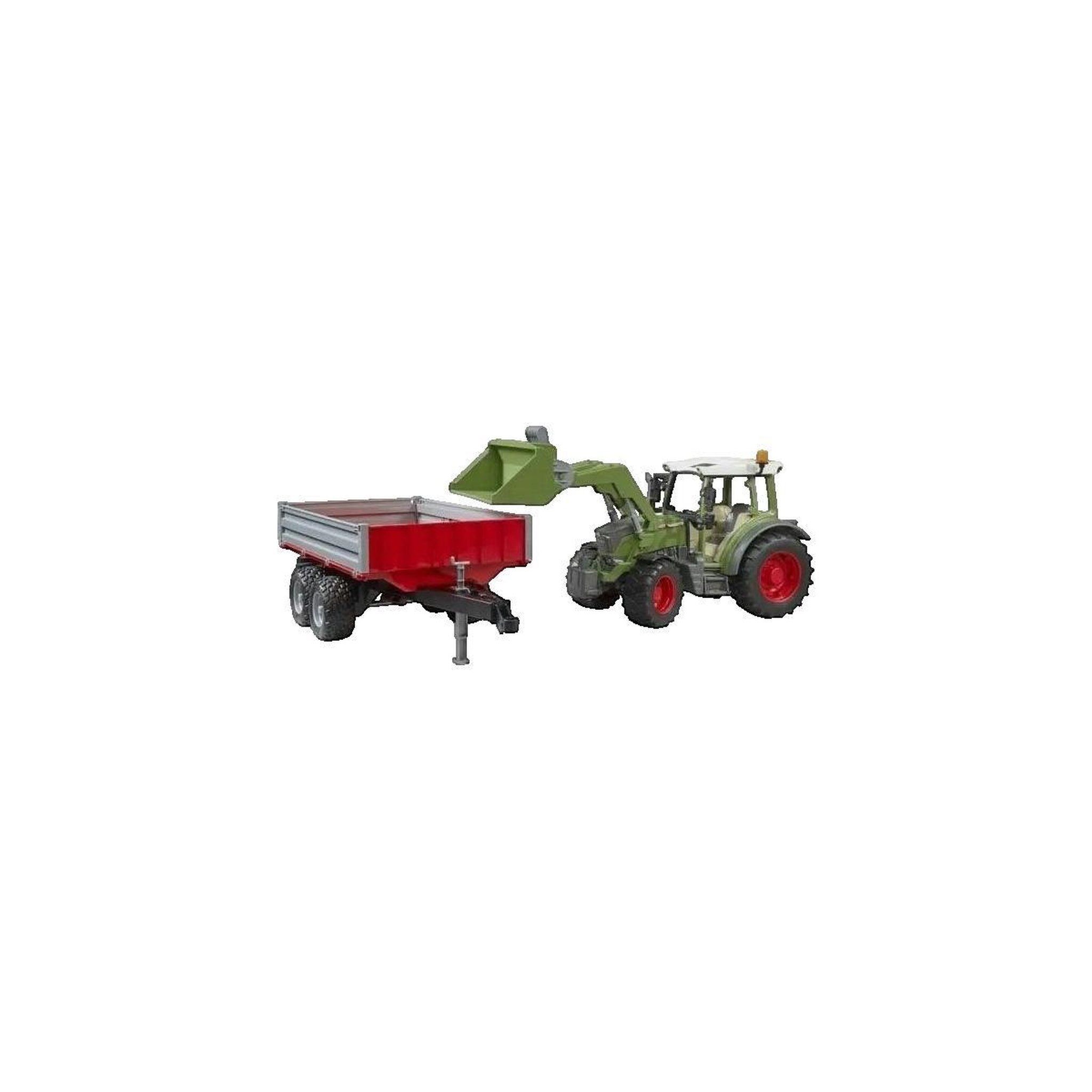Voir la diapositive 3 : Bruder Tracteur Bruder Fendt Vario 211 vert