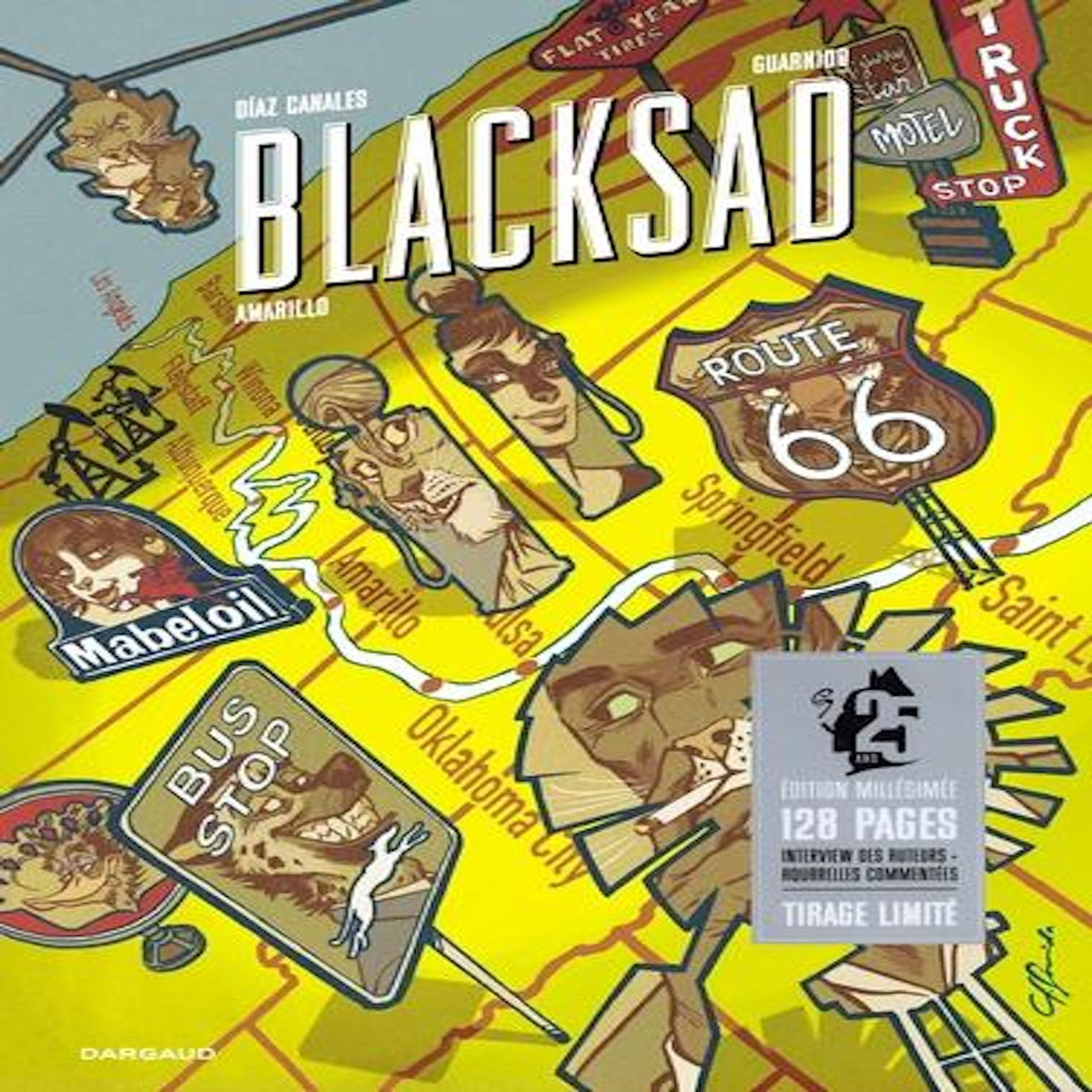BLACKSAD TOME 5 : AMARILLO. EDITION LIMITEE, Díaz Canales Juan