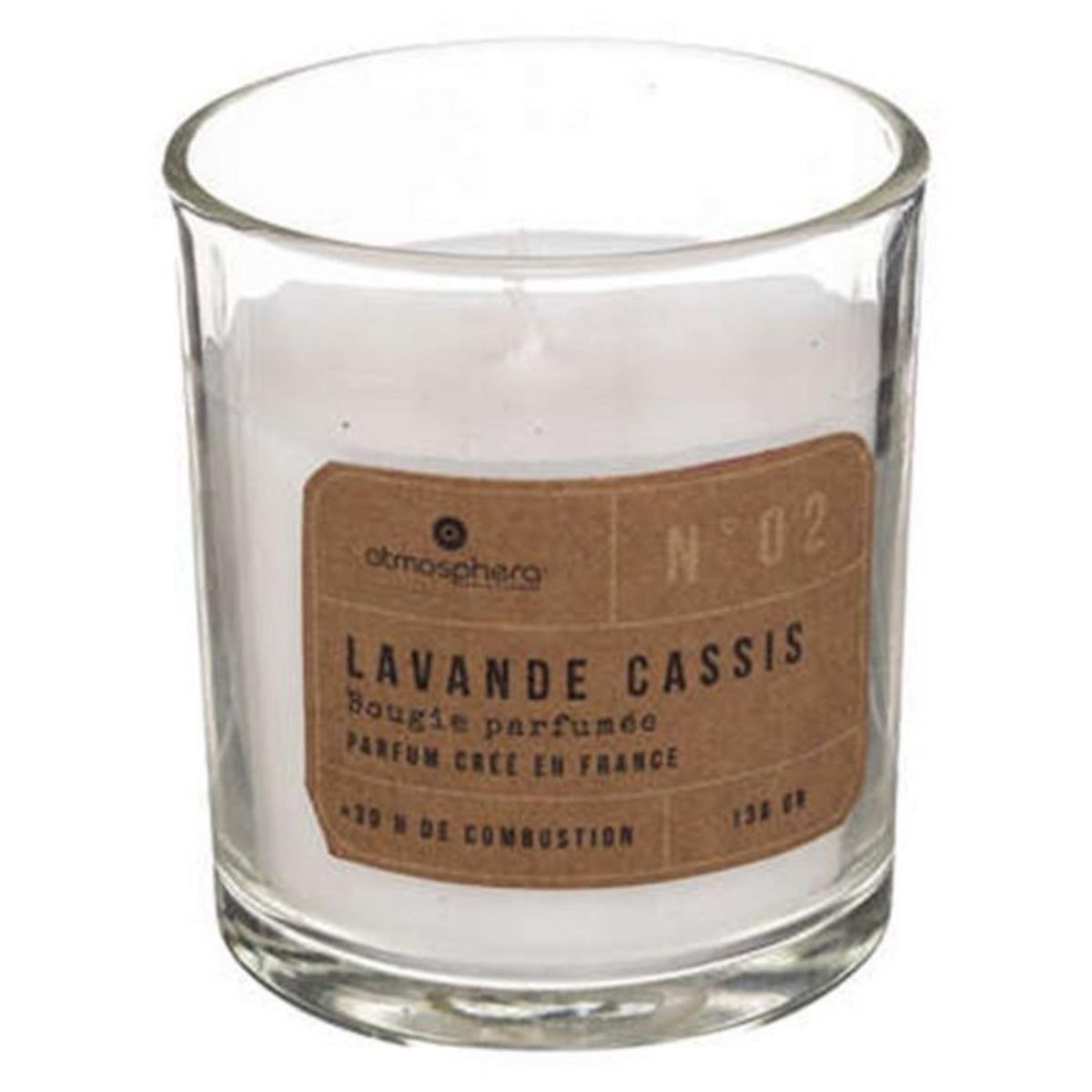ATMOSPHERA Bougie Parfumée  Sozio  7cm Lavande Cassis