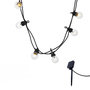 Voir la diapositive 1 : Lumisky Lot de 2 guirlandes solaires 10 globes PARTY Blanc Plastique 5.9M