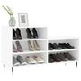 Voir la diapositive 3 : VIDAXL Armoire a chaussures Blanc 102x36x60 cm Bois d'ingenierie