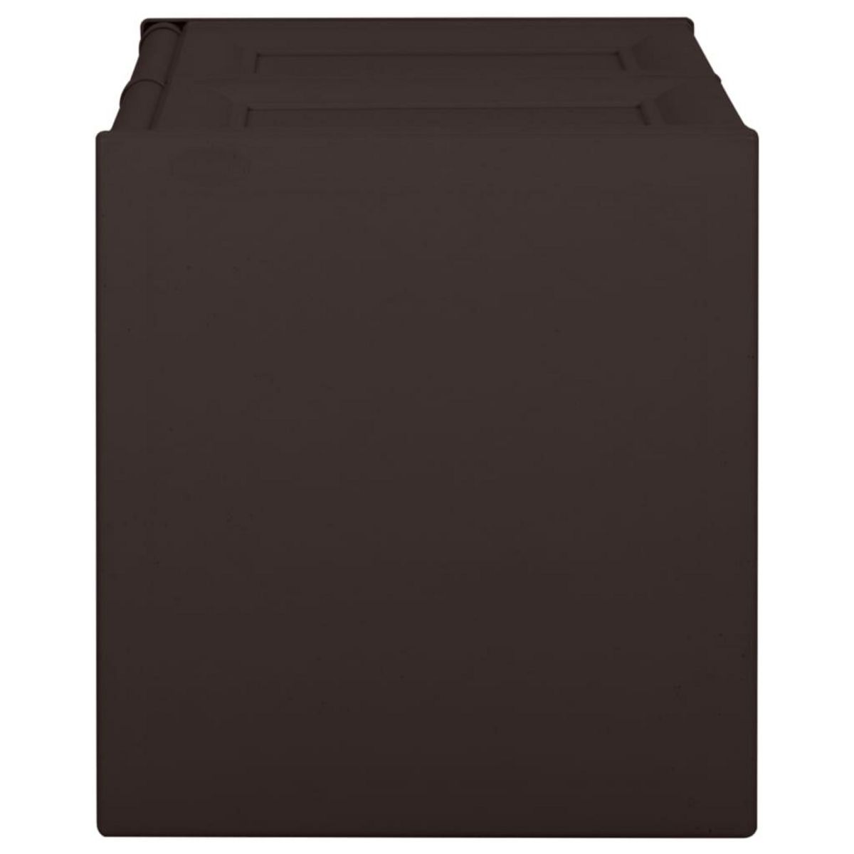 VIDAXL Boîte a coussins Marron 86x40x42 cm 85 L