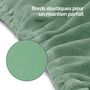 Voir la diapositive 4 : VIVEZEN Kit complet de housses pour table de massage - Éponge - Vert pastel