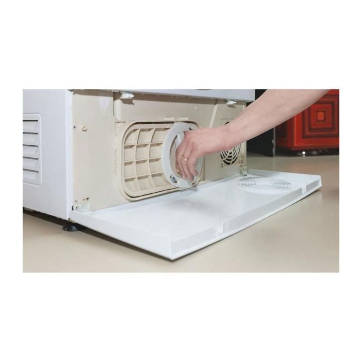 Candy Seche-linge pompe a chaleur CANDY Smart CSE H10A1LE-47 - 10 kg - Connecté - 15 programmes - 66dB - Classe A+