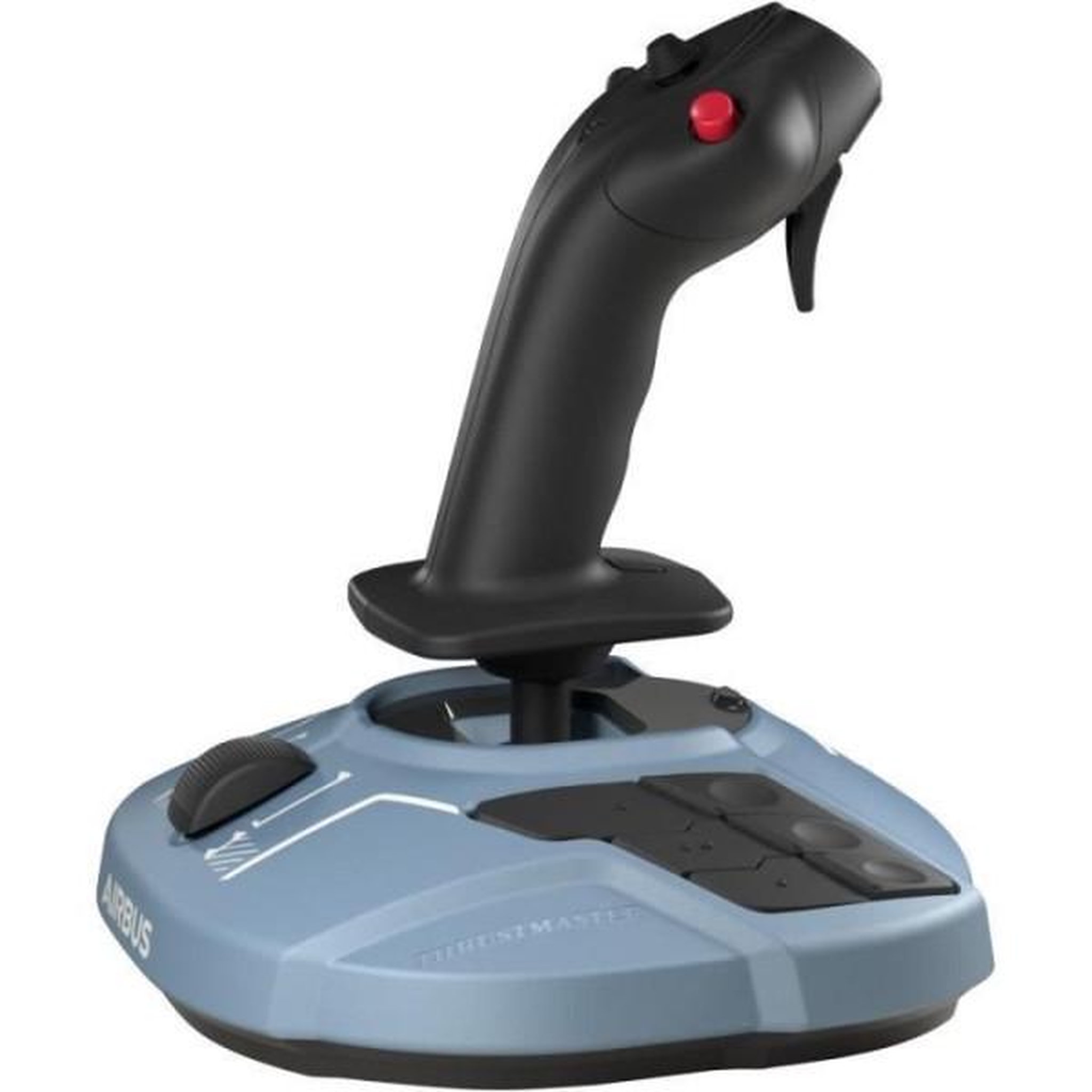 Voir la diapositive 4 : Thrustmaster TCA Manette Airbus Edition Thrustmaster Bleu grisé et noir